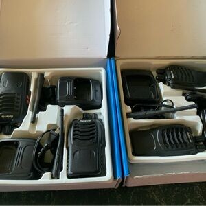 Retevis Black Two-Way Radio Set